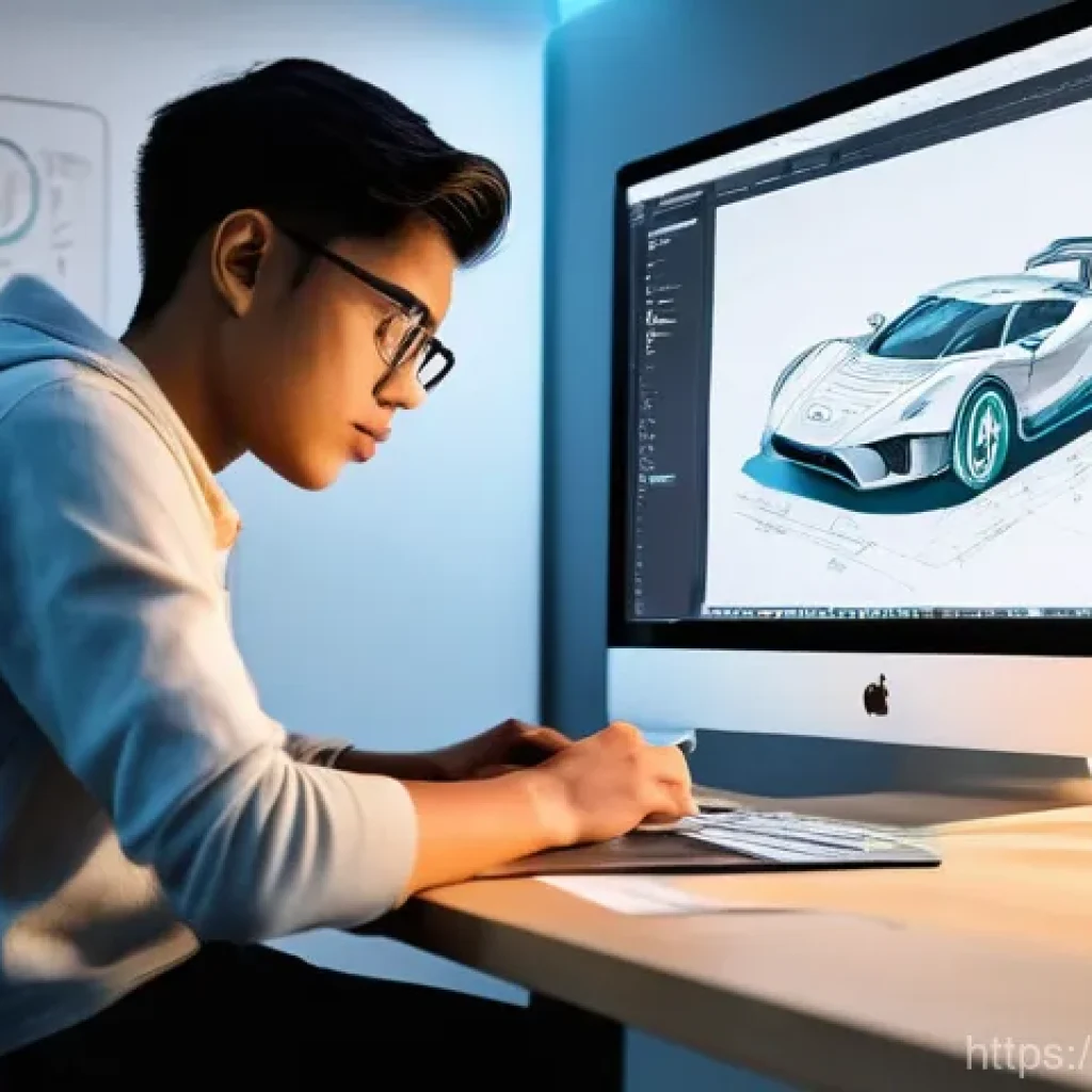 제품디자인 자격증 시험 기출문제 정리 - **A diligent product design student is deeply focused on their work in a modern, well-lit studio. On...