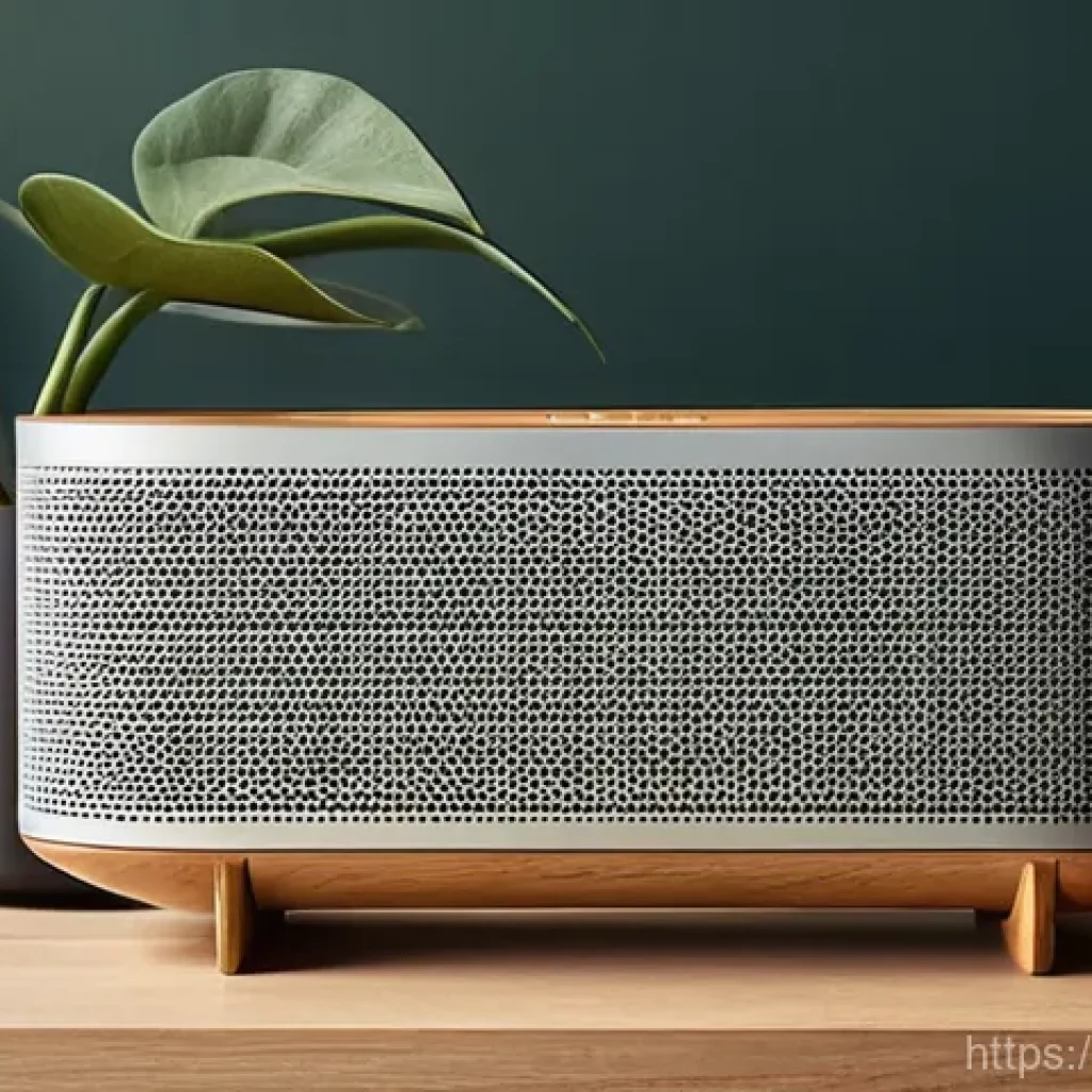 제품디자인에서 사용하는 렌더링 소프트웨어 비교 - **Prompt 1: A sleek, modern smart speaker in a minimalist living room setting, rendered with hyper-r...